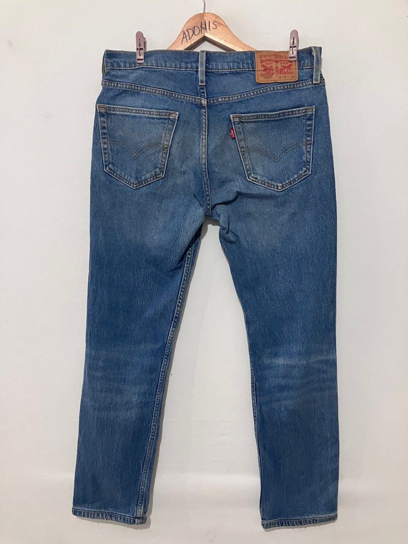 LEVIS 511 JEANS W 32 L 37