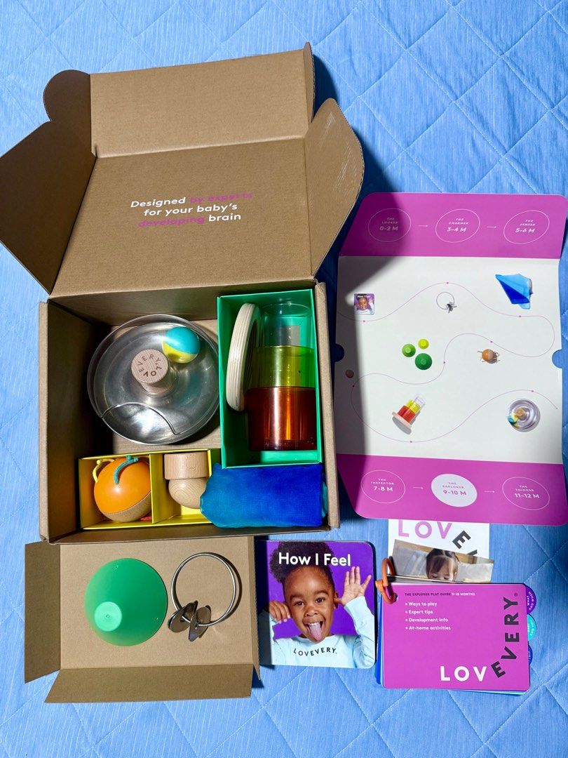 Lovevery The Explorer Play Kit 9-10M, Babies Kids, Infant