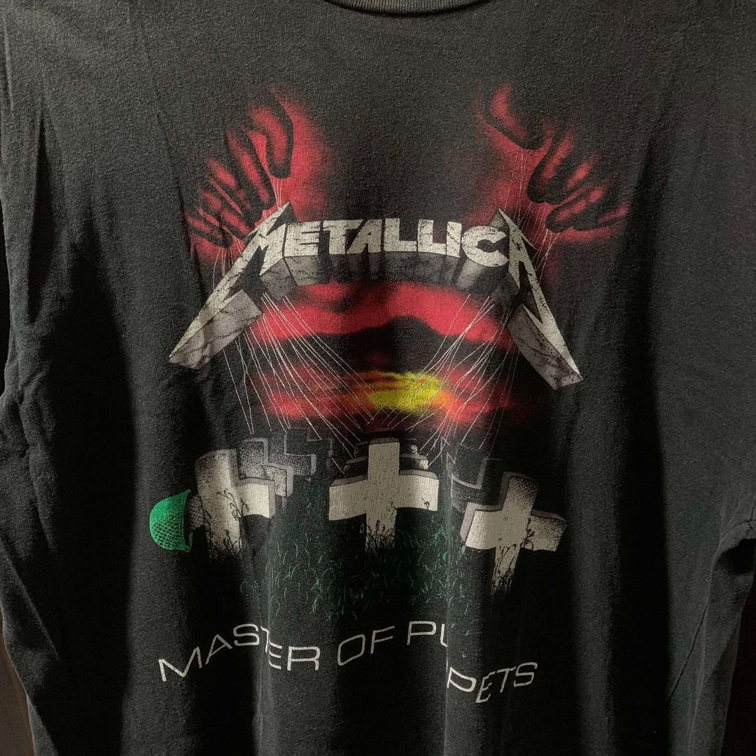Metallica Master Of Puppets Official T-Shirt - Black Band Logo Tee, Men's Sizes S-XXL, Cotton