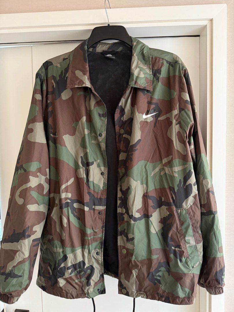 Nike SB camo coach jacket Carousell