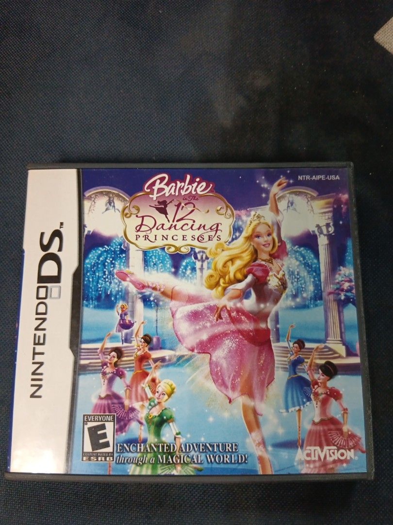 Nintendo ds Barbie 12 Dancing Princess (Category: Nintendo) located in Manila. Submitted by ayinong0453384 (Listing ID 1338665784, Image 1). Description: item is in excellent condition copy game only pm for order.