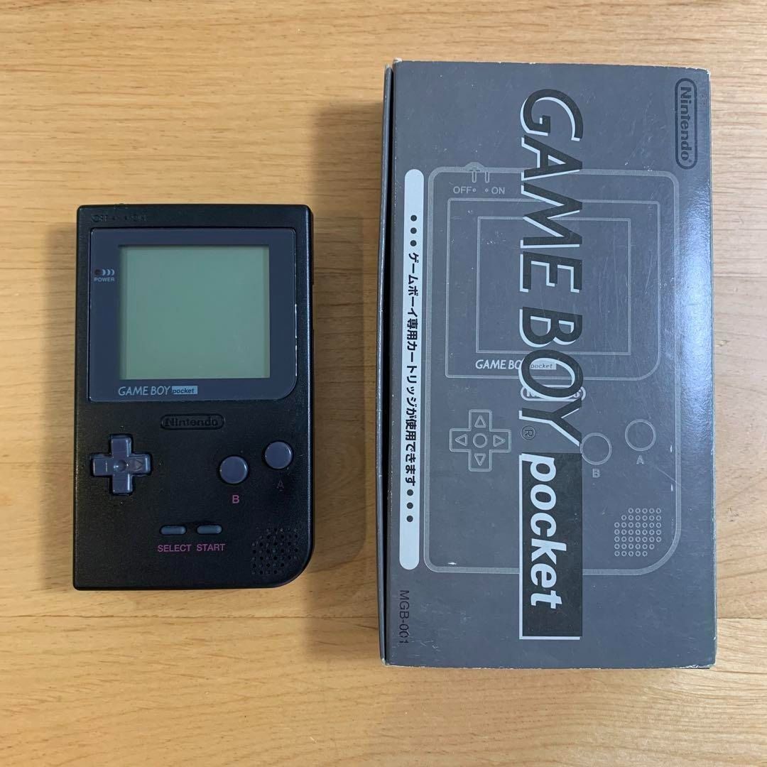 Nintendo Game Boy Pocket MGB001 Black Good Condition, Video Gaming ...