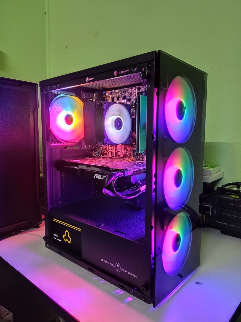 PC Gaming Ryzen 5 2600 RX 590 8GB Computers Tech Desktops on Carousell