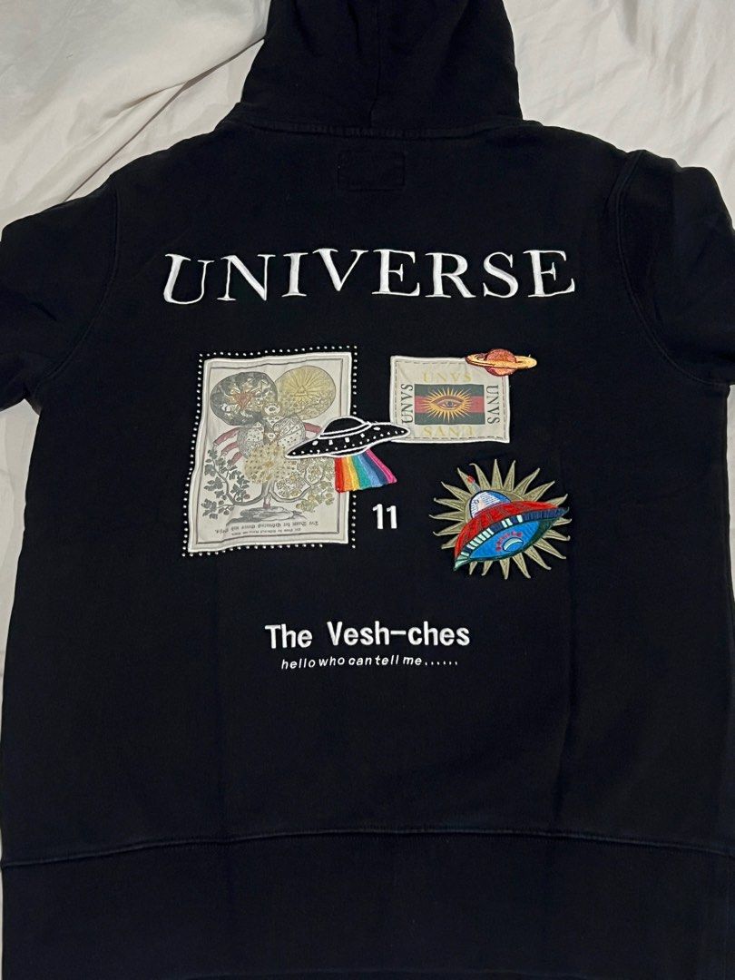 PEACEBIRD SPACEHERO BLACK HOODIES (Category: Coats, Jackets and Outerwear) located in Manila. Submitted by wanavvy (Listing ID 1338659020, Image 1). Description: Size SMALL 165/34A on tag Fits to medium body size .