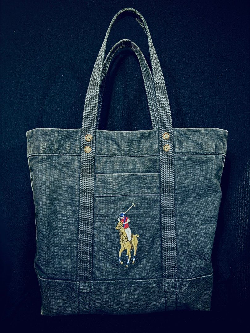 Canvas big pony tote cheap
