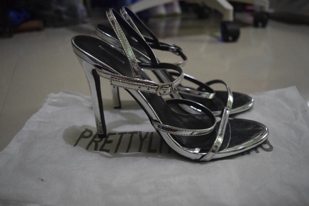Plt silver heels online