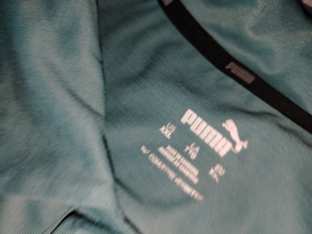 Puma Golf Shirt Blue Green (Category: Activewear) located in Manila. Submitted by elithrift (Listing ID 1338810077, Image 2). Description: NEGOTIABLE!! Activewear Light and breathable Comfortable and used but no damage whatsoever.