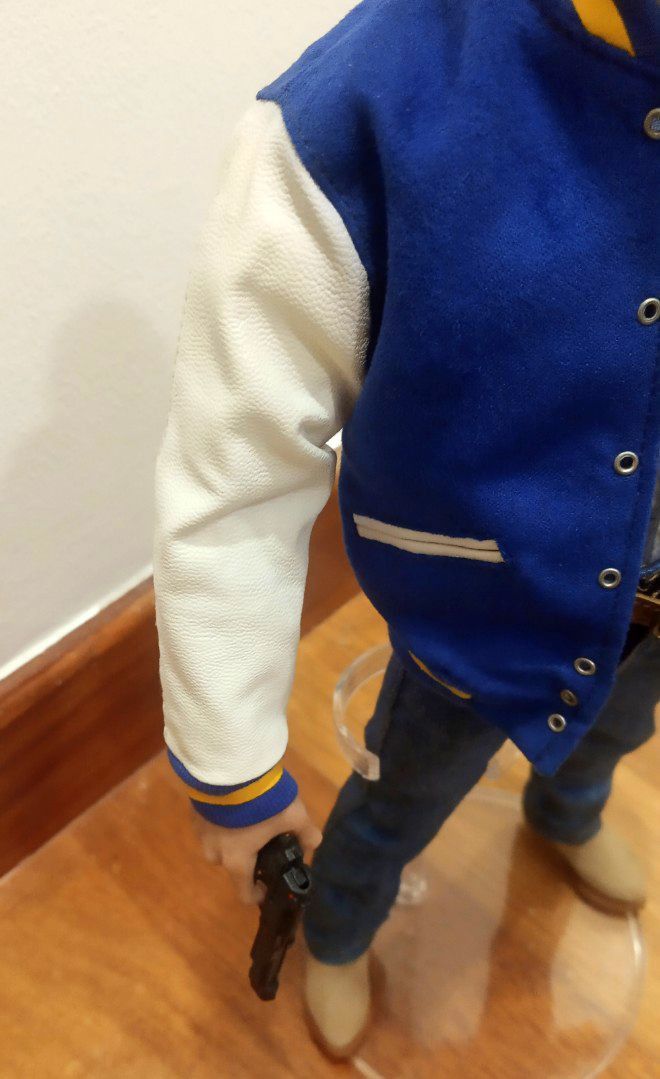Rare 1/6 Lethal Weapon MARTIN RIGGS Baseball Jacket Mel Gibson custom ...