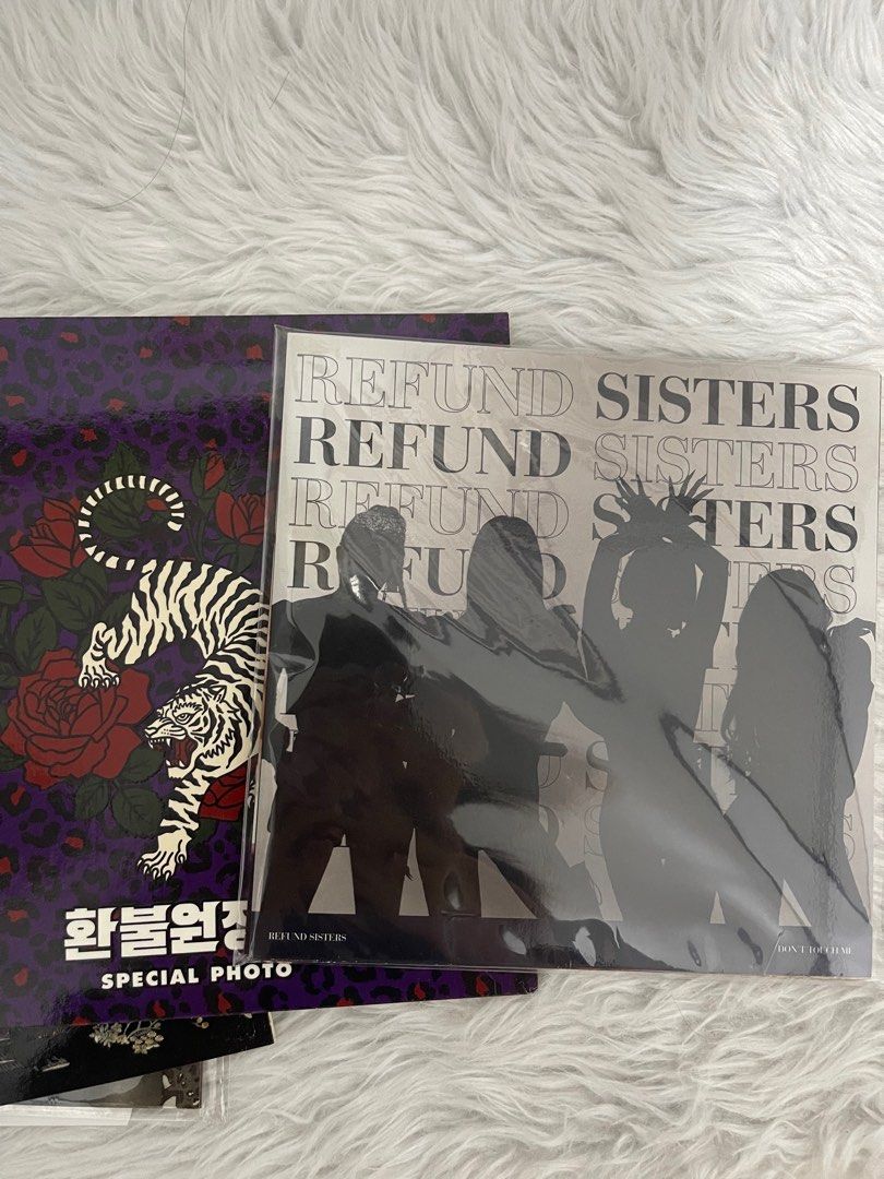 Refund Sisters: Don't Touch Me LP (Category: Storybooks) located in Cavite. Submitted by mxdesiree (Listing ID 1338767466, Image 3). Description: - has all the inclusions - likely new!! - only used as display - mop: gcash - mod: jnt / lalamove / jrs express rfs: need funds!!.