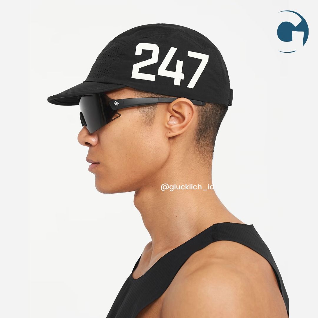 Represent 247, Ripstop 5 Panel Cap in Black, Fesyen Pria, Aksesoris ...