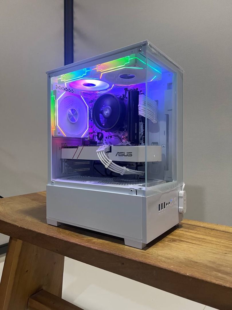 Ryzen 7 1700 GTX 1060 White Budget Gaming PC
