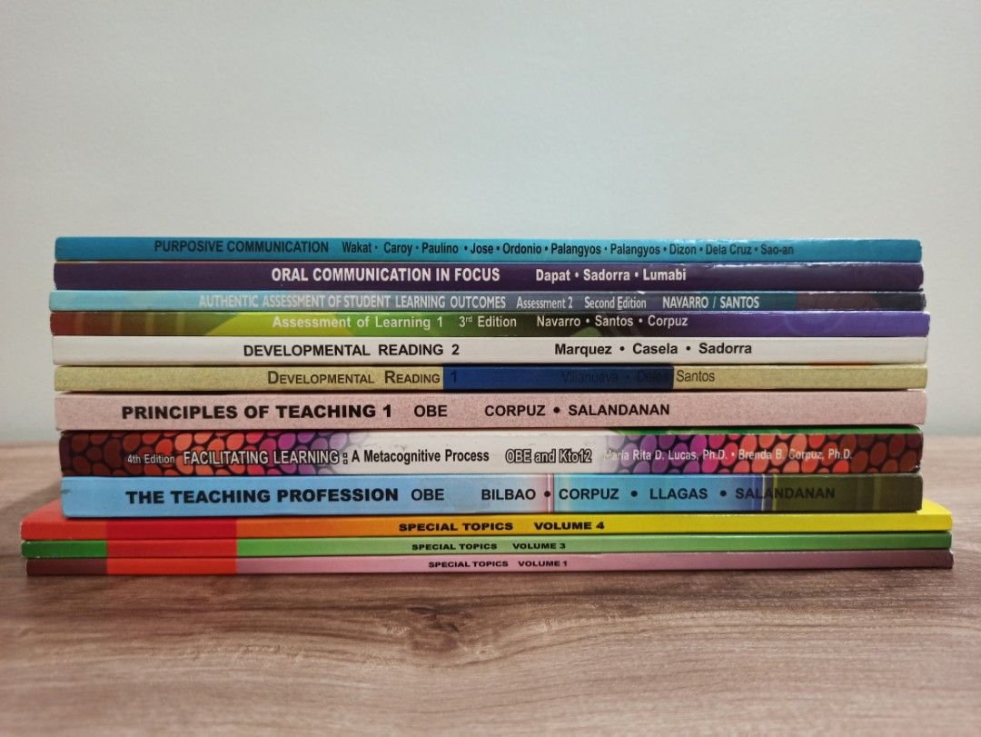 TAKE ALL: LORIMAR BOOKS (Category: Textbooks) located in Dasmarinas. Submitted by money.can.buy.happiness (Listing ID 1338677920, Image 1). Description: LORIMAR Books Mall Price: P3,215 Take All: P1,500 • Special Topics Volume 1, 3, & 4 • Purposive Communication • Oral Communication • Assessment of Learning 1 & 2 • Developmental Reading 1 & 2 • Principles of Teaching 1 • Facilitating Learning • The Teaching Profession - Sold as set only - Good as