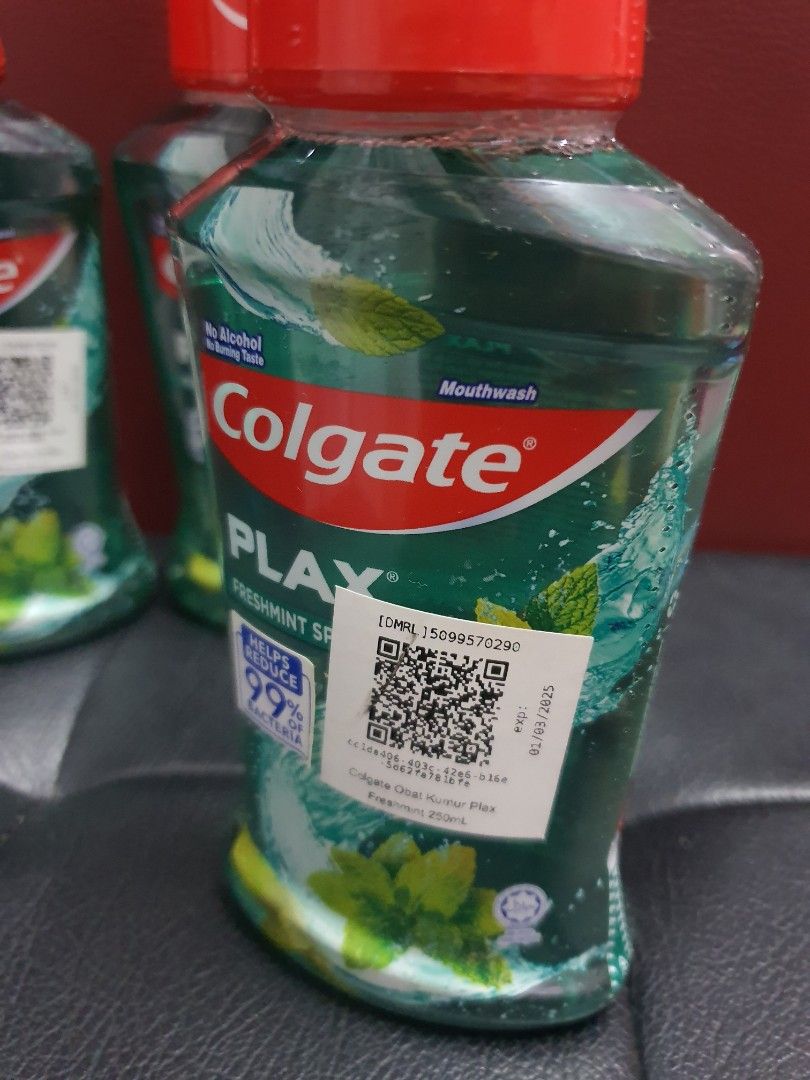 [Tebus Murah] Colgate Mouthwash 250ml warna hijau| ED Maret 2025 ...