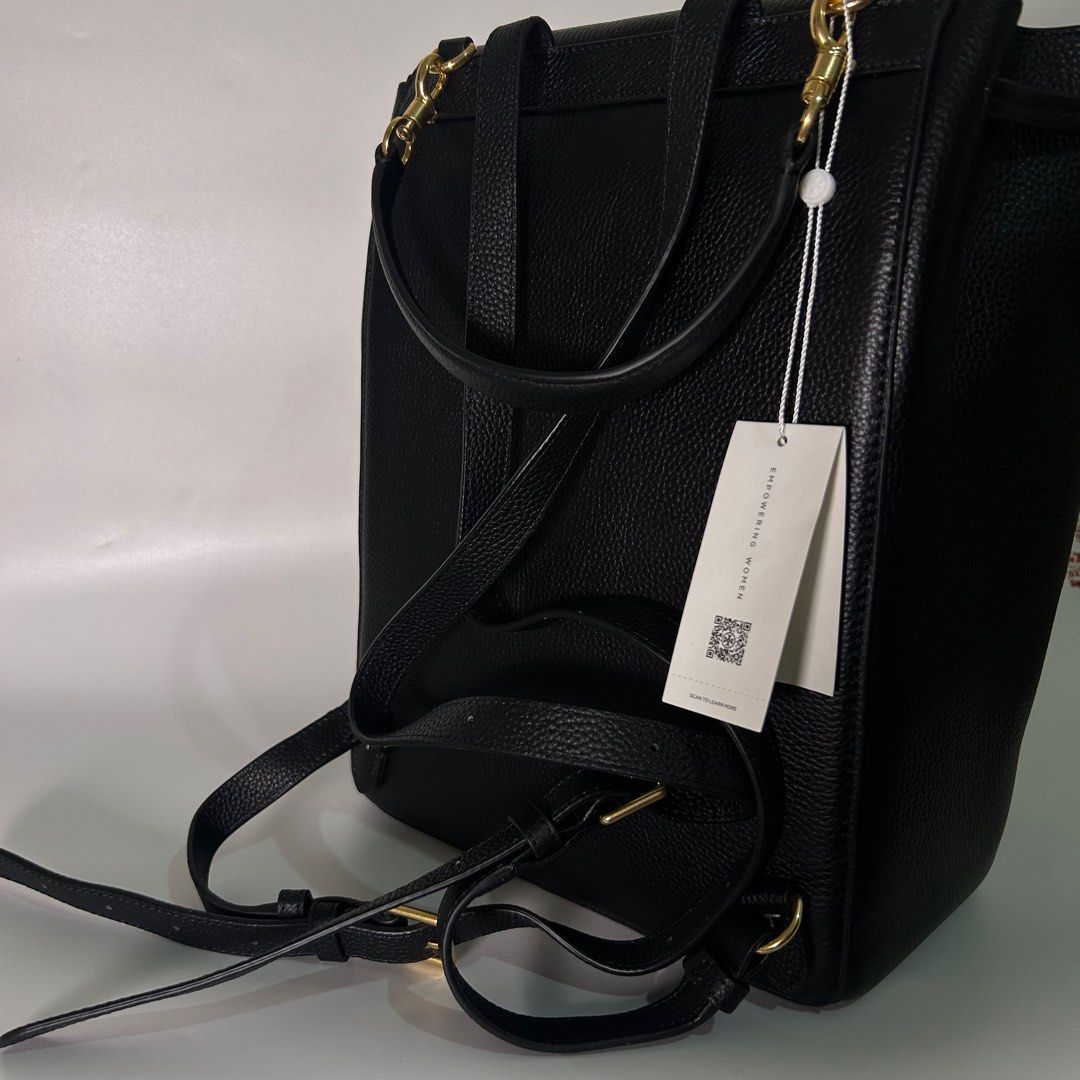 Tory Burch Backpack (Category: Luxury Bags & Wallets) located in Makati City. Submitted by lux.mariah (Listing ID 1338769592, Image 2). Description: 💯Guaranteed authentic Complete Inclusions with Paperbag. Mop: Gcash / Maya / Bdo Mode of Delivery: J&t / Lalamove.