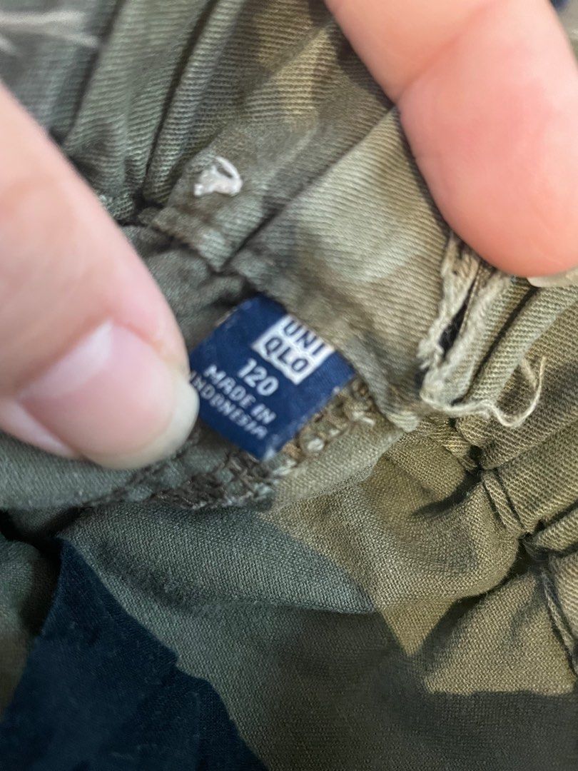 Uniqlo and Adidas (Category: Babies & Kids Fashion) located in Quezon City. Submitted by cheechchong (Listing ID 1338706283, Image 2). Description: please see condition as per photos Size is indicated as well.