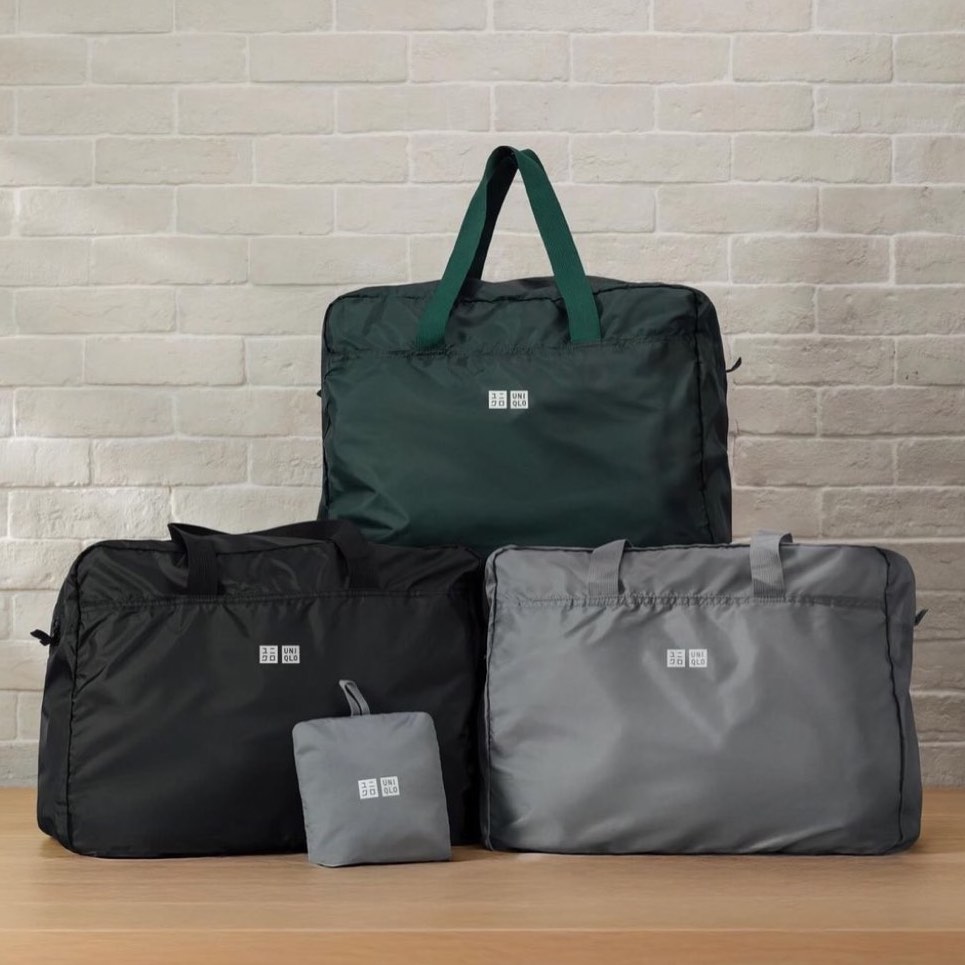 LAST PC! Uniqlo pocketable travel bag foldable, Women's Fashion