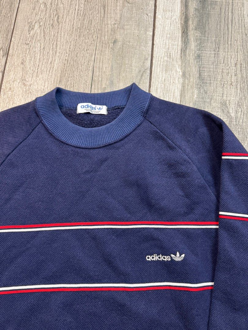 Vintage 1980s Adidas Sweatshirt Men s Fashion Coats Jackets and Outerwear on Carousell