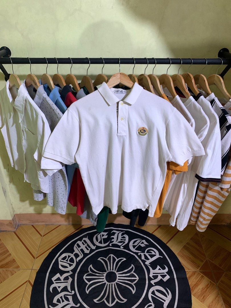 Vintage burberry polo shirt 2025