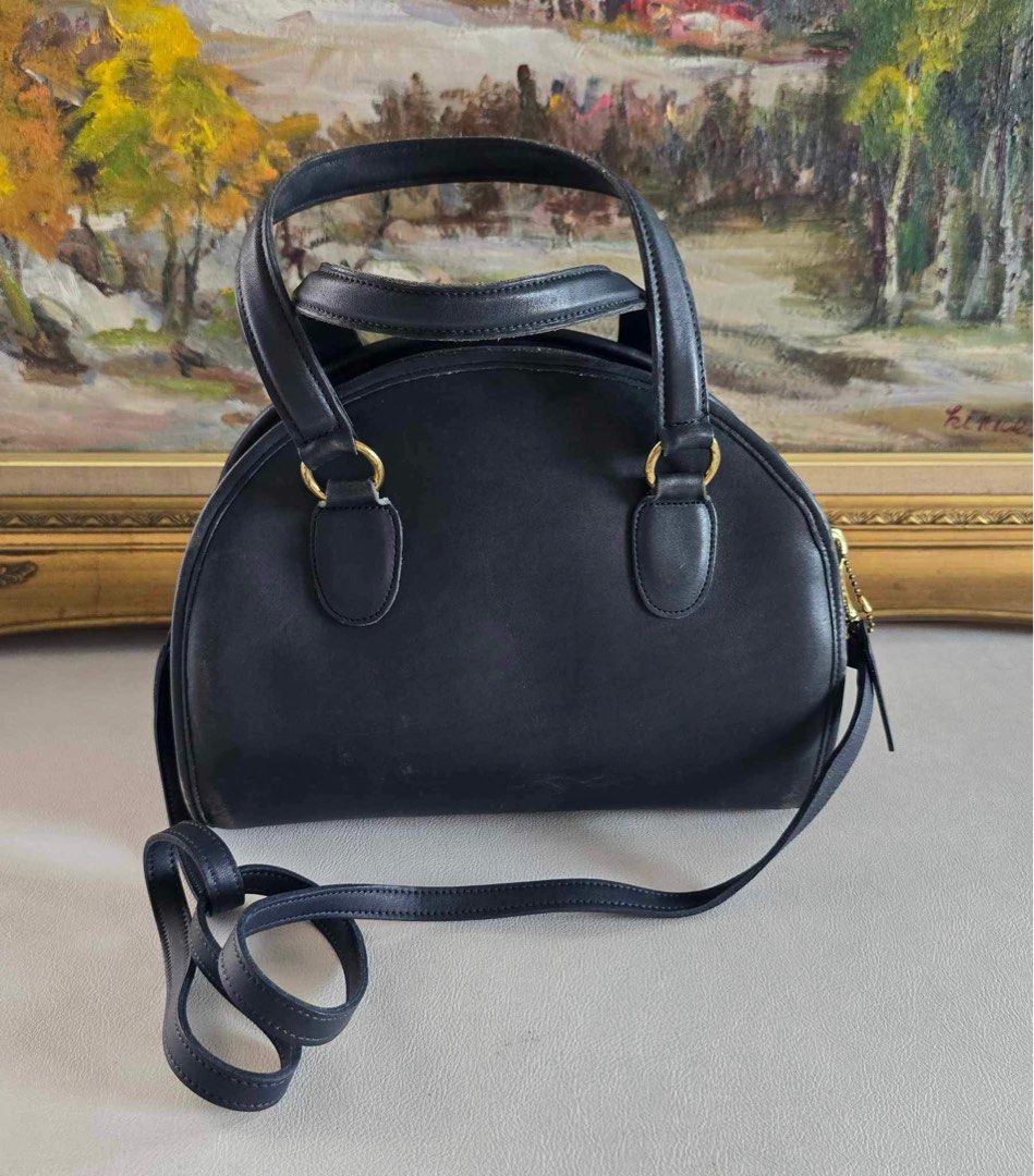 Vintage coach satchel bag discount