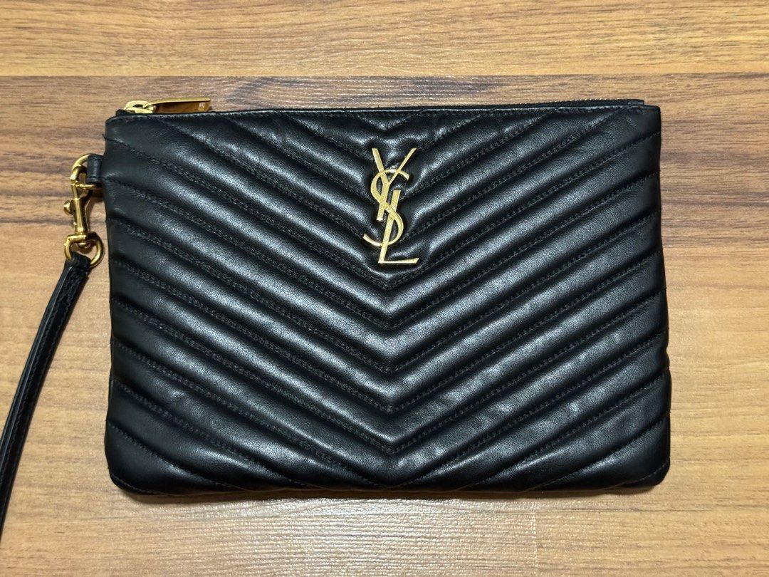 Ysl monogram a5 pouch on sale