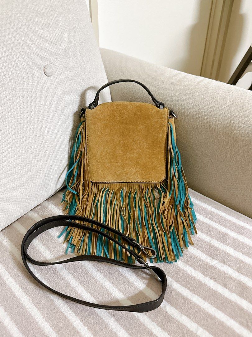 Zara tassel bag on sale