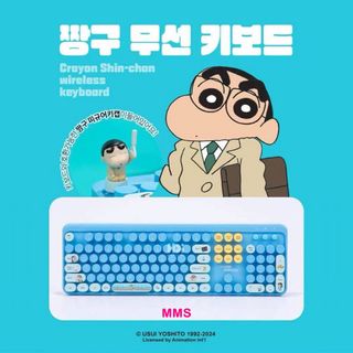 Korean Direct Shipping Crayon Shin-chan Nohara Shin-chan shin chan Wireless Bluetooth Keyboard wireless keyboard64157917254145110