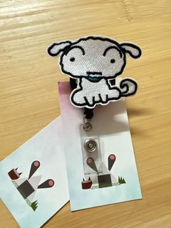 易拉扣 nurse 護士 實習用品 360度夾 蠟筆小新小白64204046574083110