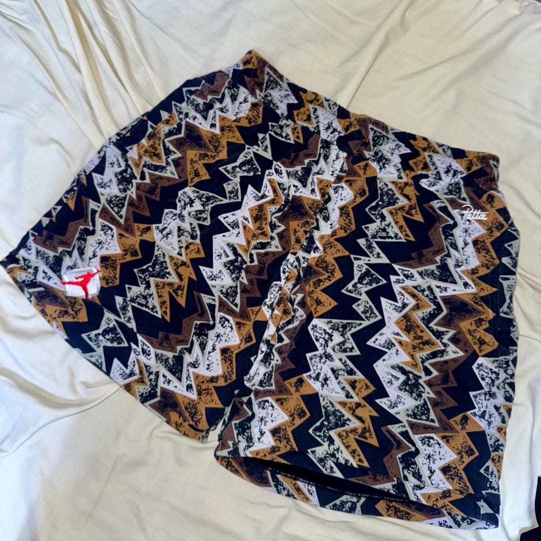 Air Jordan x Patta Shorts Men s Fashion Bottoms Shorts on Carousell