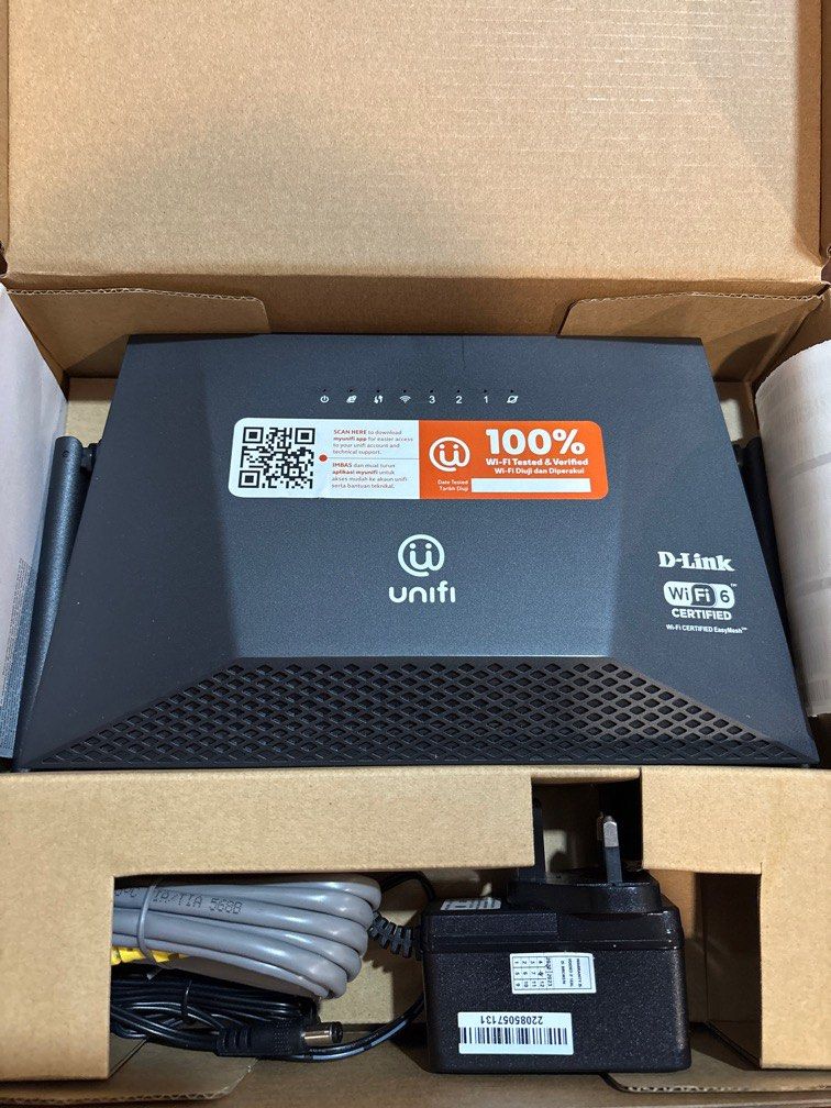 Ax3000 wifi6 router unused, Computers & Tech, Parts & Accessories ...