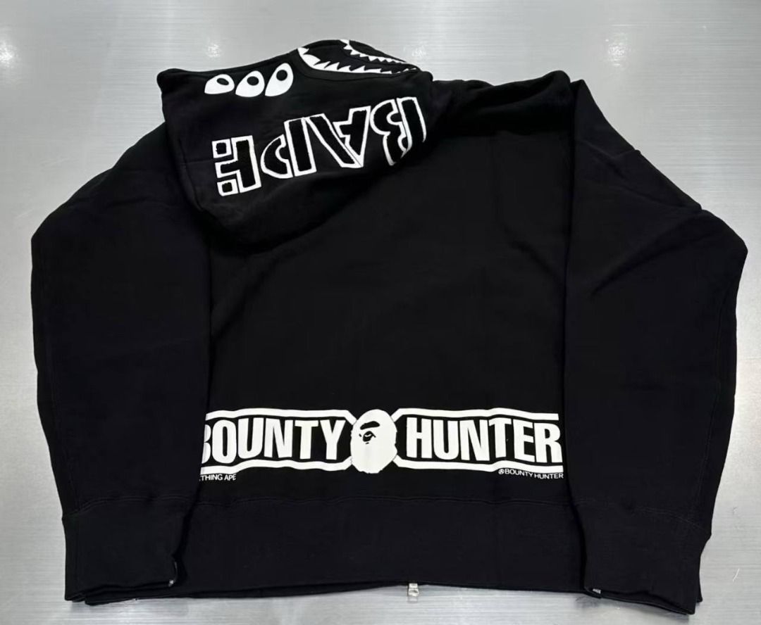 bounty hunter x BAPE シャークパーカー Bounty Hunter × APE シャーク