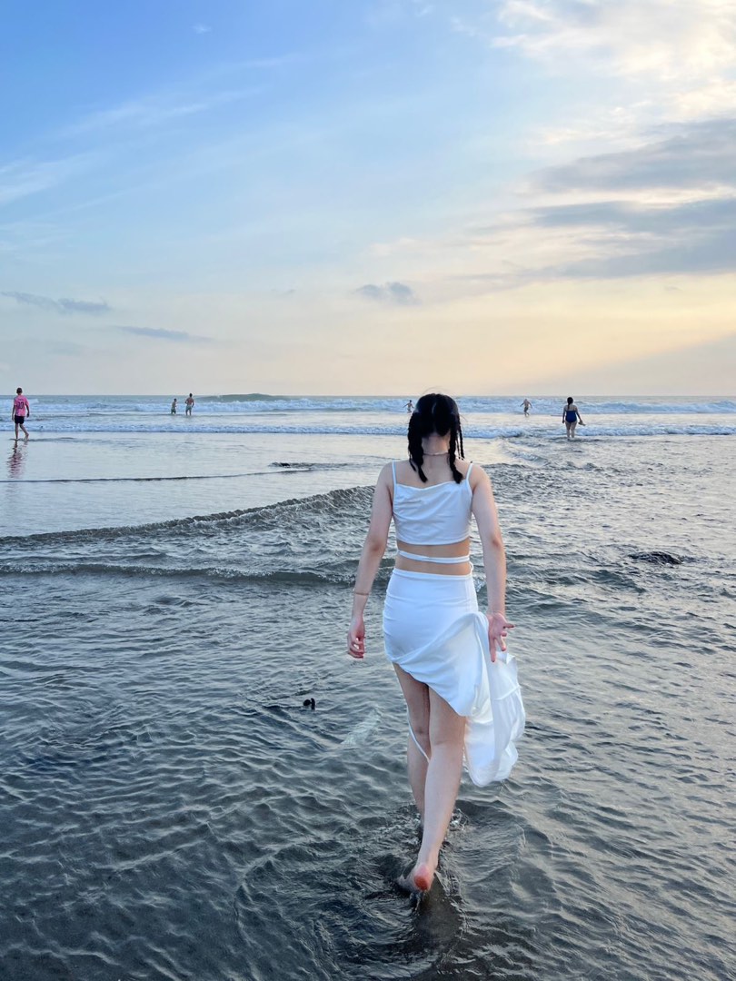 NUSA DUA WHITE LONG DRESS