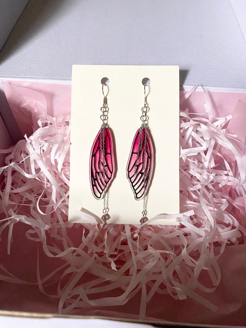 Butterfly wings resin earrings (Category: Earrings) located in Meycauayan. Submitted by tinpatchouli (Listing ID 1338909930, Image 1). Description: .