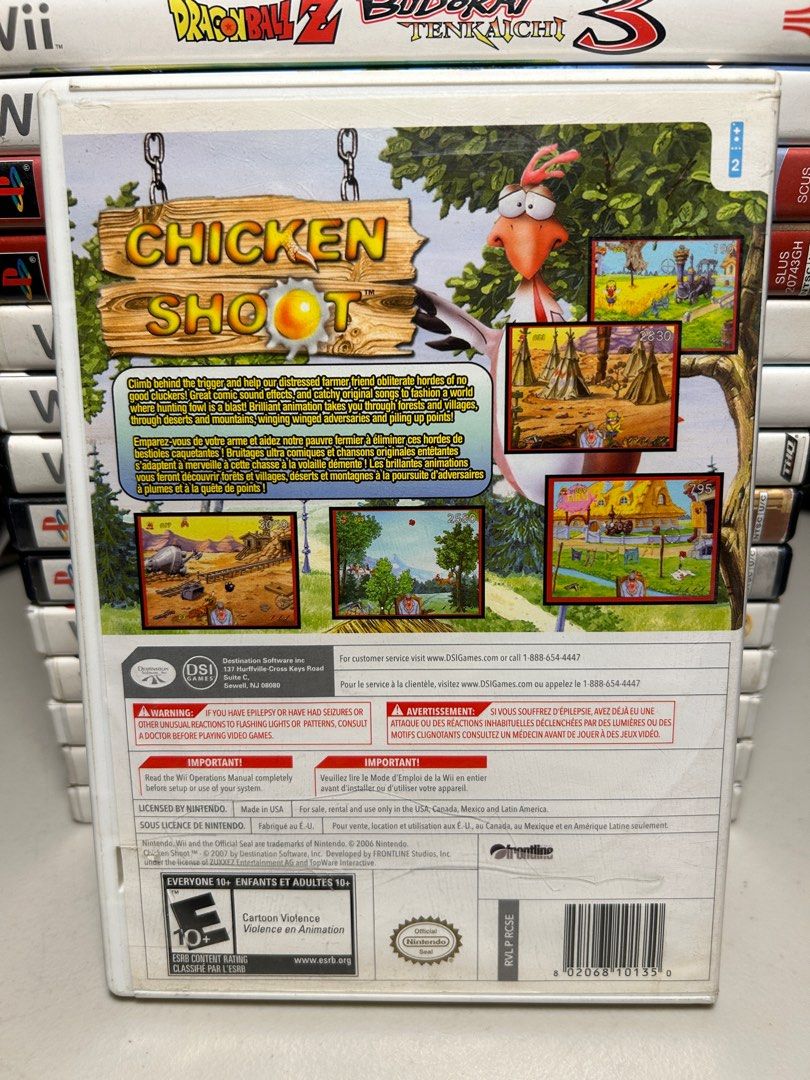 Chicken Shoot DSI Nintendo Wii Game (Category: Nintendo) located in Bacoor. Submitted by nicojr. (Listing ID 1338980512, Image 2). Description: .