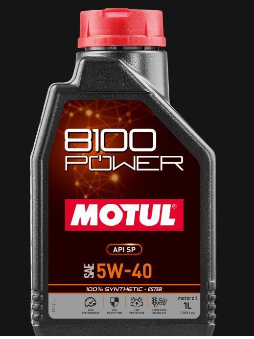 Car Servicing Engine Oil Only - Motul 8100 Power 1L bottle (Category: Car Workshops & Services) located in Singapore. Submitted by kimspareparts (Listing ID 1335258291, Image 2). Description: Selling Motul 8100 Power Ester engine oil 1litre bottles. Available in 0W20 / 5W30 / 5W40. Labour at trusted partner workshop +$20 (Labour fee payable to workshop) Our engine oil is: - 100% genuine and original - Brand new Prices are subjected to changes. Pl