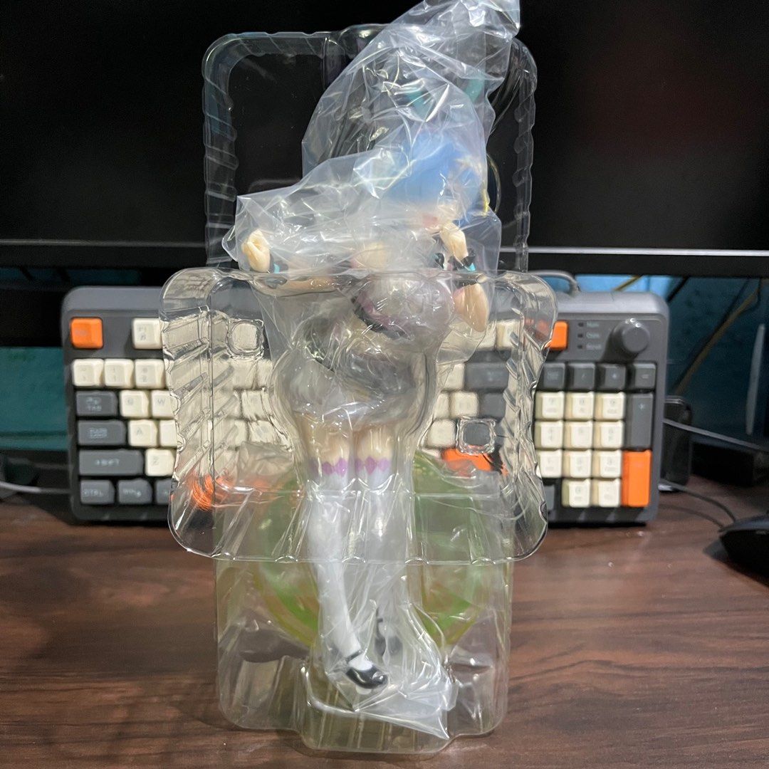 Hatsune Miku & Re:Zero Figurines (Category: Figurines & Statues) located in Pasig City. Submitted by dew_drops_ (Listing ID 1338986909, Image 3). Description: - Hatsune Miku Princess AMP Figure (Alice ver.) - Furyu Re:Zero Starting Life in Another World: Rem Candy House Fairy Tall Series - Rem Re:Zero Starting Life in Another World” Precious Figure Rem ~ Happy Easter! ver. - Can sold separately (pls check other listing for price) - Good as new!! 
