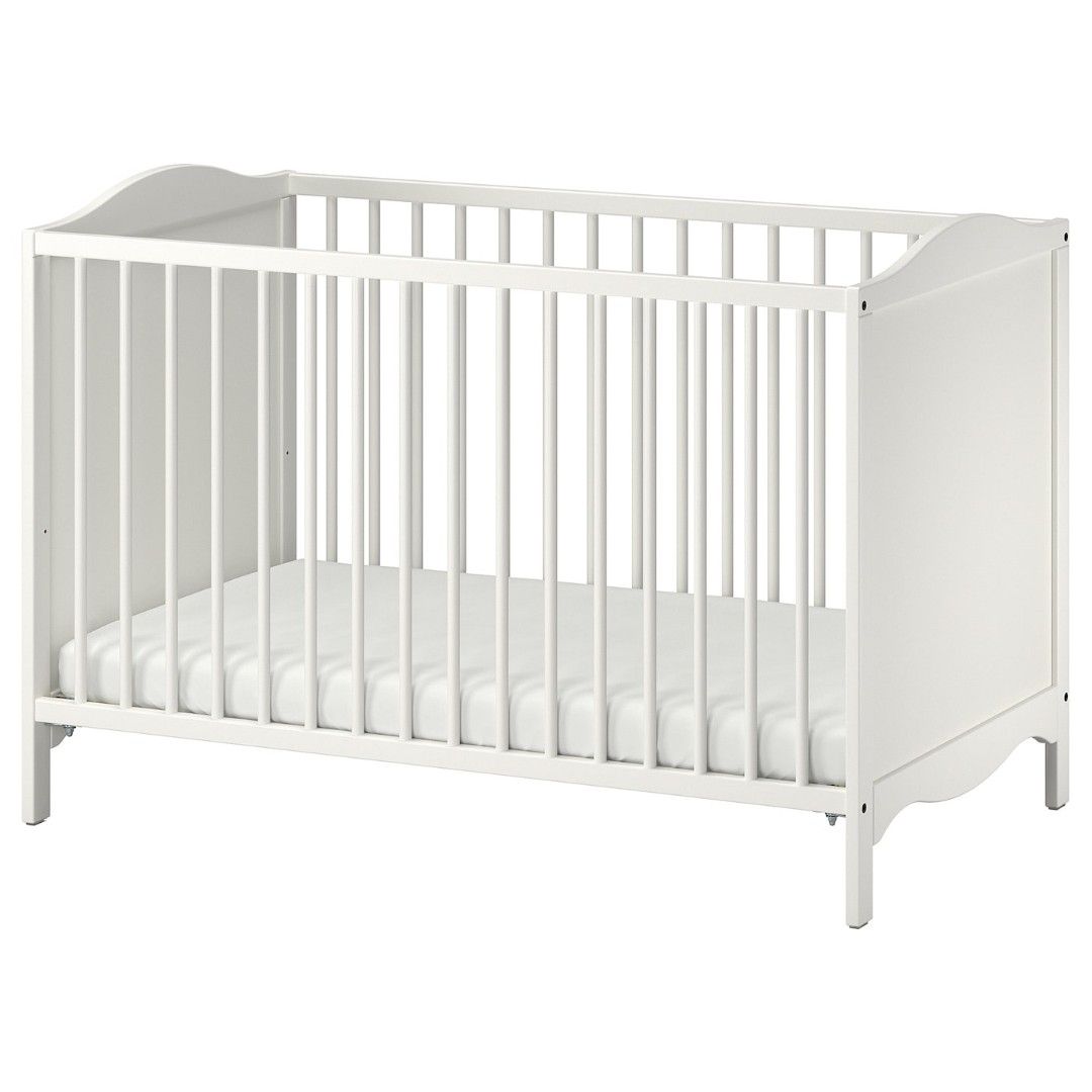 IKEA baby cot + mattress set, Babies & Kids, Baby Nursery & Kids ...