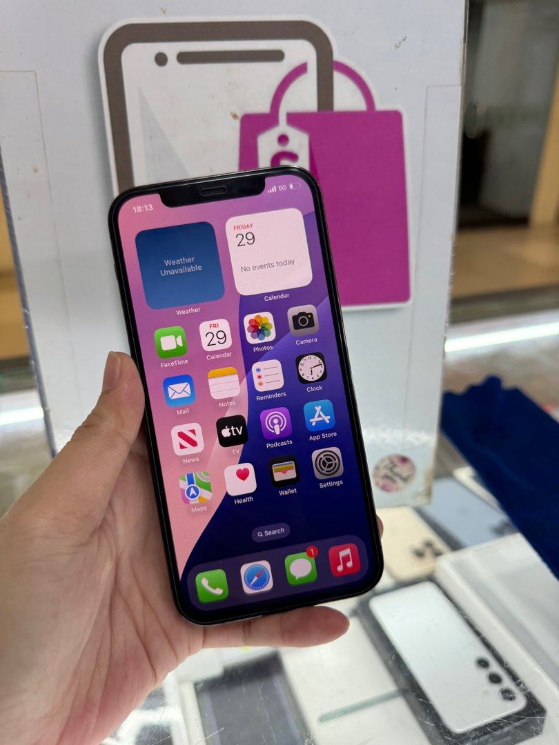iphone 12 pro 128gb 2ndhand (Category: iPhone 12 Series) located in Cainta. Submitted by vine_gadget_shop (Listing ID 1338988641, Image 1). Description: iphone 12 pro 128gb 2ndhand with replaced box and cord factory unlock pick up store greenhills shopping center we accept trade in we accepy credit card and ggives installment we do cod and door to door we ship nationwide for fast transaction call 09277368323 look for vine visit my fb page vine ga