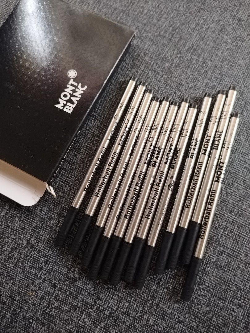 Montblanc Rollerball pen refill black M size. (Category: Stationery & School Supplies) located in Daet. Submitted by fryzoneshop (Listing ID 1338892424, Image 2). Description: Montblanc Rollerball pen refill black m size 250/each.