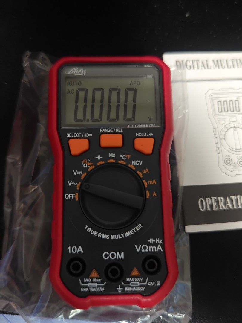 Multimeter (Category: Electrical, Adaptors & Sockets) located in Singapore. Submitted by 10042858 (Listing ID 1338972290, Image 4). Description: .