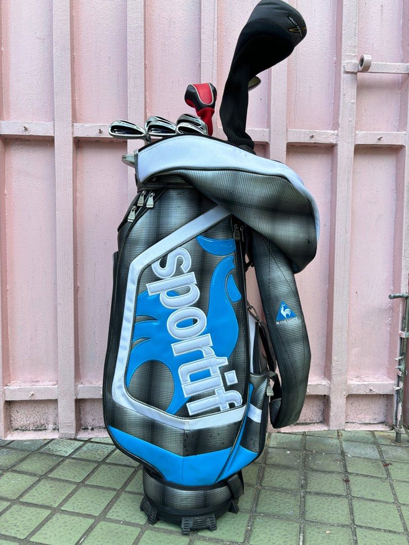 Nike Slingshot Golf Set for Beginners (Complete) (Category: Golf) located in Manila. Submitted by eclipse58 (Listing ID 1338861371, Image 1). Description: COMPLETE Nike Slingshot Golf Set ✅️ 5-9 Irons, Pitching Wedge & Sand Wedge ✅️ XXIO Impact Driver, Tour Champ 5 Wood & XXIO 9 Wood ✅ Tourstage ViQ Putter & Le Coq Sportif Golf Bag ✅️ Original Nike Regular Flex Steel Shaft & Grips ✅️ Very good condition & NO ISSUES Selling Price: 21,000 Location:
