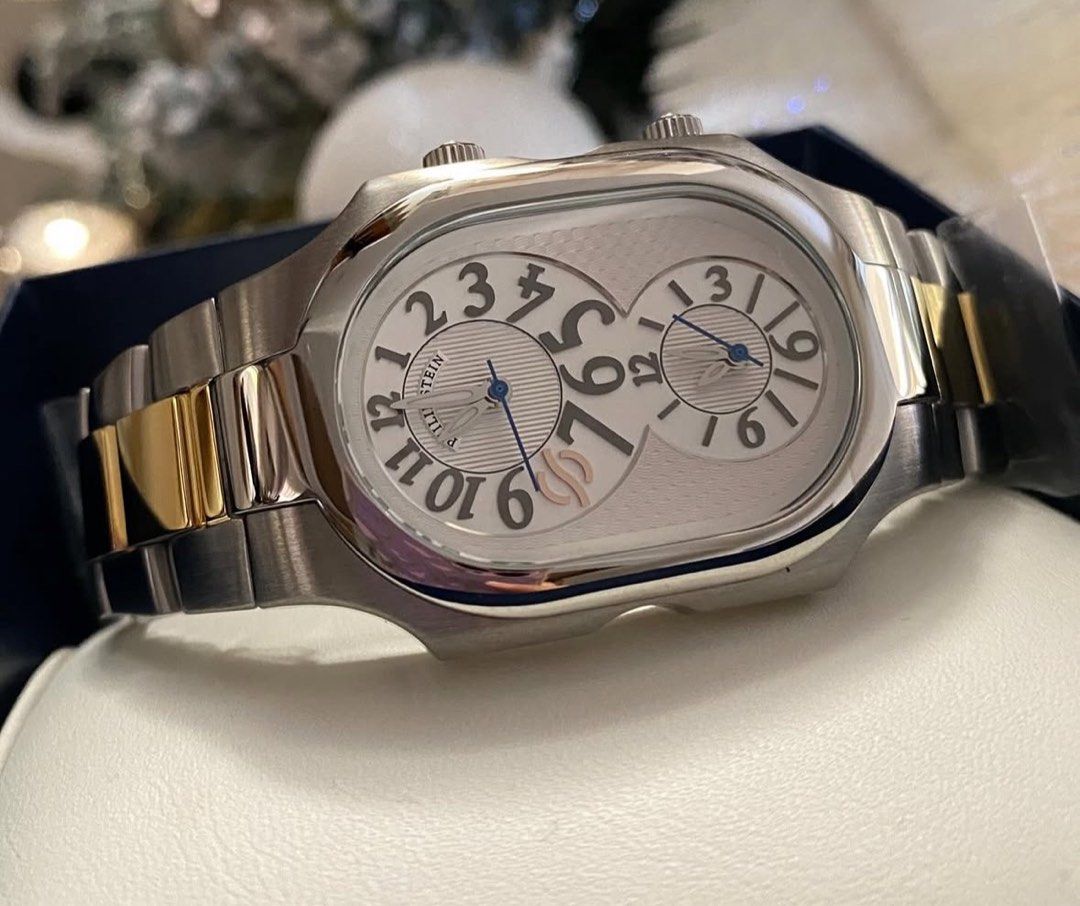 Philip Stein Large 2 Tone Watch (Category: Luxury Watches) located in Manila. Submitted by deiclacio_ (Listing ID 1338886530, Image 2). Description: ON HAND IN PH & FINAL PRICE FB: WITH LABEL.PH.