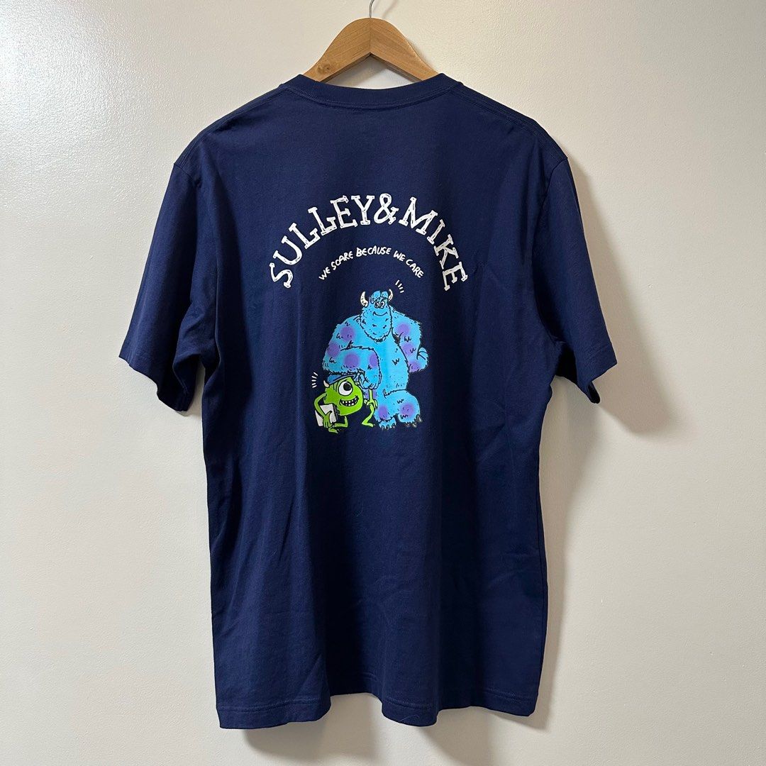 Pixar Art Uniqlo UT (Category: Tshirts & Polo Shirts ) located in Makati City. Submitted by osa.bodega (Listing ID 1338983001, Image 2). Description: Pixar Art by Kazuma Mikami Uniqlo UT Condition: Good as new (9/10) used Size: XL Width: 22.5 Length: 30 Price: ₱500.