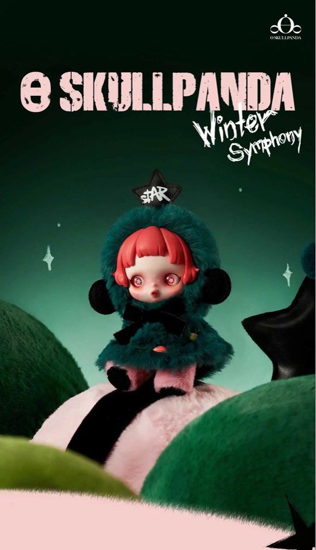 PO] Skullpanda Winter Symphony Series Plush, Hobbies & Toys, Toys