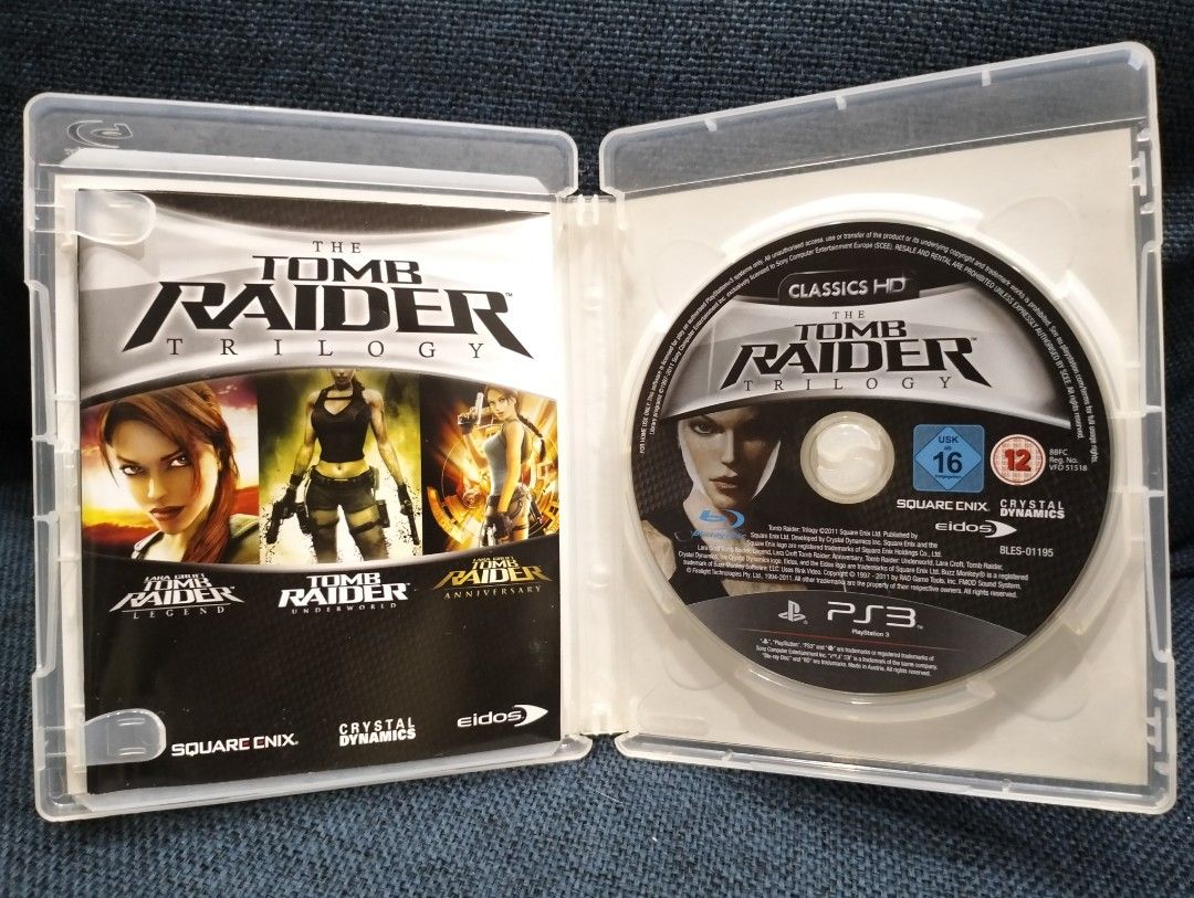 PS3 The Tomb Raider Trilogy 2011 Collection (Category: PlayStation) located in Baguio. Submitted by bitsbaguio (Listing ID 1338964228, Image 3). Description: MINT Condition.