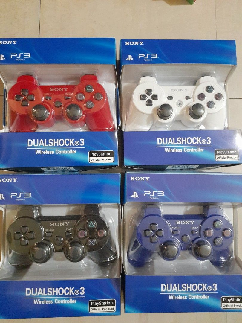 PS3 WIRELESS CONTROLLER (Category: Controllers) located in Quezon City. Submitted by hajjasittienor (Listing ID 1338953596, Image 1). Description: BRAND NEW 💯 PS3 USB CABLE CHARGER1.5 METER.150 PS3 POWER CORD.200 PS3 HDMI CABLE.200 PS3 AV CABLE.200 ....PWEDE COD ....PWEDE PICK UP AVIDA TOWER NEW MANILA COL BONNY SERRANO AVE QUEZON CITY.