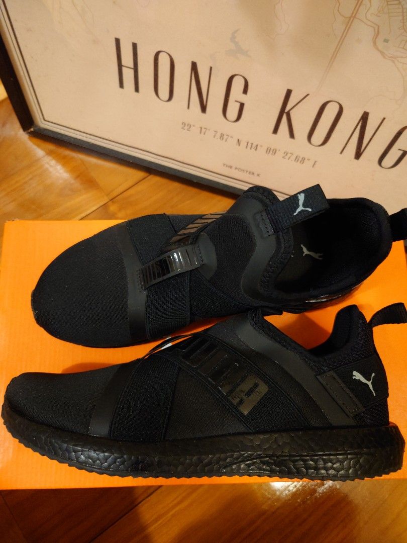 Puma NRGY Softfoam black running shoes Carousell