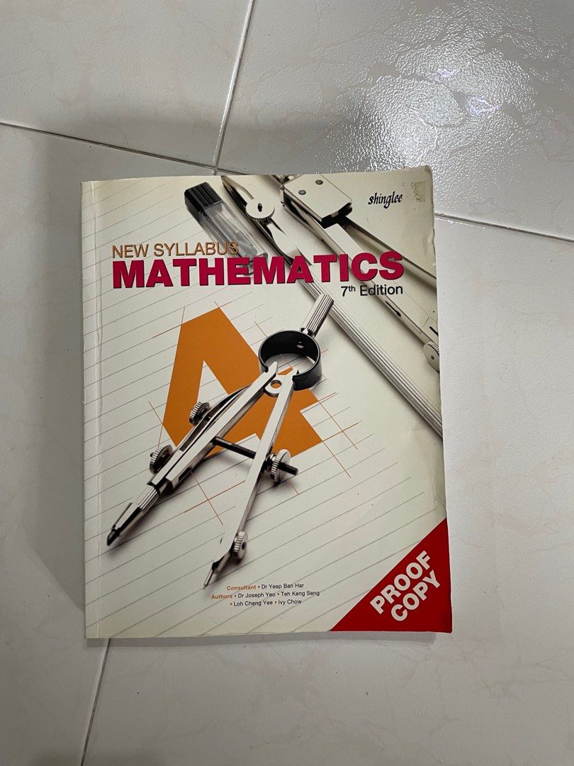 Sec 4 E Maths (Category: Textbooks) located in Singapore. Submitted by sqap01 (Listing ID 1338861270, Image 1). Description: .