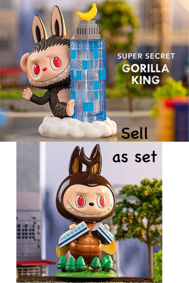 Set of 2 Popmart Labubu The Monsters Kaiju Series Secret