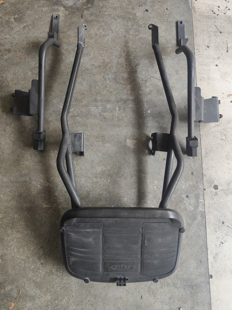 Ninja 400 Rack Shad rear and side rack for Kawasaki Ninja 400, Motorcycles, Motorcycle ...