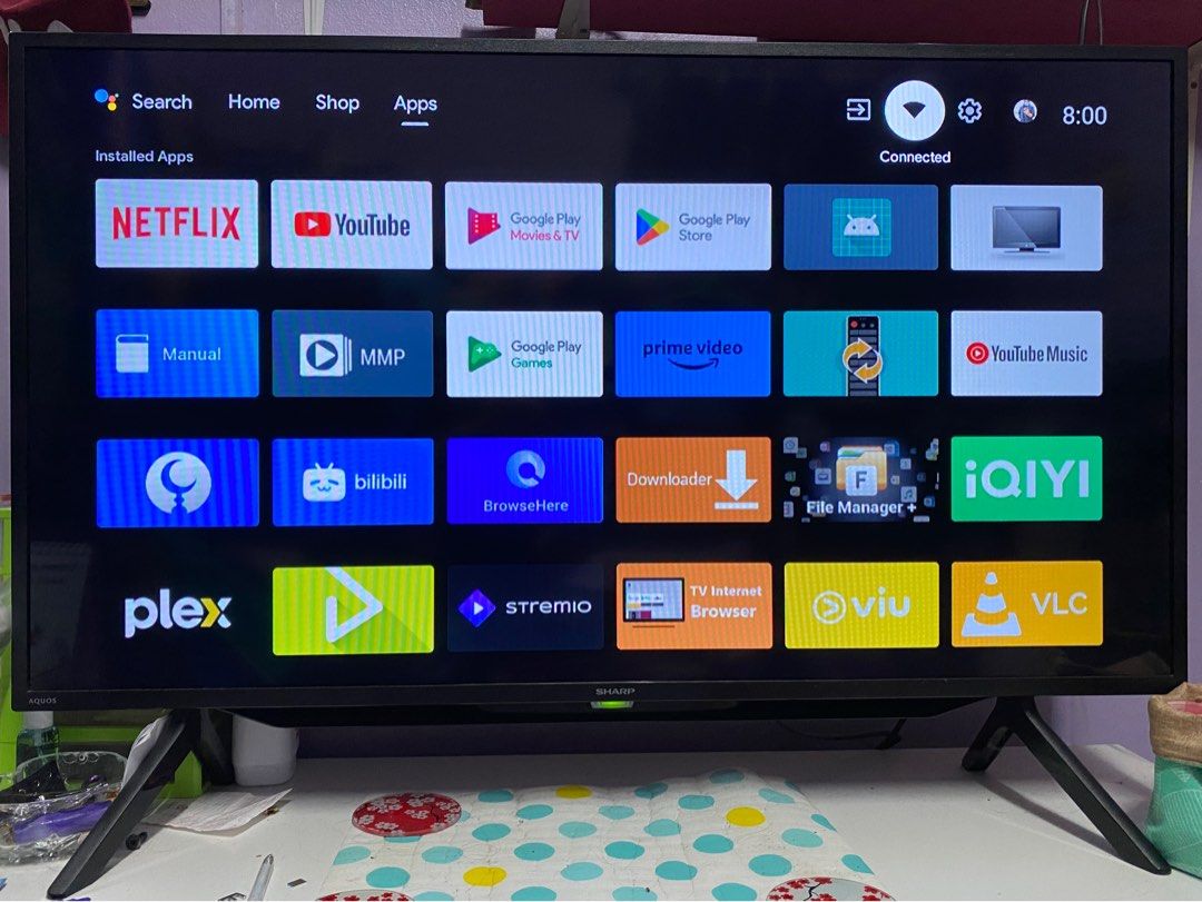 Sharp Aqous 42” Android (Category: TV) located in Melaka Tengah. Submitted by cik.rara (Listing ID 1338876227, Image 2). Description: .
